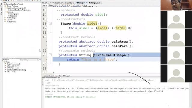 Java-Abstract Classes Online Lecture смотреть онлайн