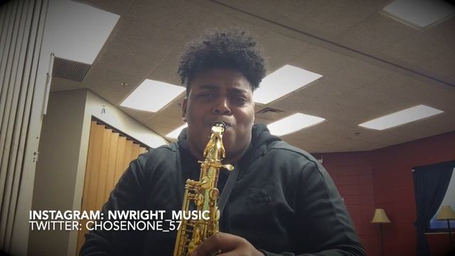 #FreestyleFriday Alto Sax Cover Nic Wright ft. 30HertzBeats #FirstTake смотреть онлайн