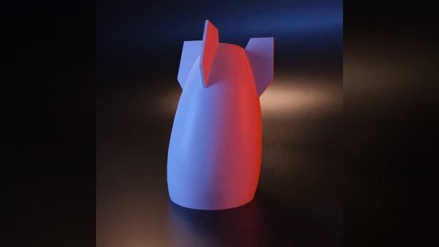 Vase Bomb stl 3d print model смотреть онлайн