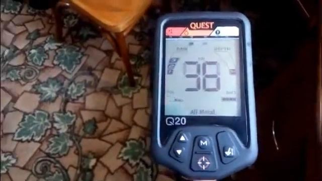 Металлоискатель Quest Q20 смотреть онлайн