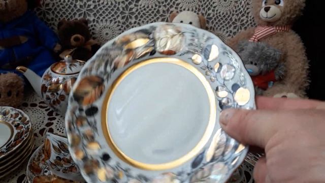Фарфор. ЛФЗ. Невероятно красивый сервиз "МОЙ САД"????????? смотреть онлайн