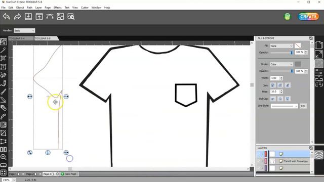 TOOLBAR-DRAW TOOL, FREEHAND, BRUSH AND ERASER IN THE STARCRAFT CREATE SOFTWARE смотреть онлайн