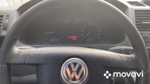 Ошибка Airbag Fehler удаляем Volkswagen T 5 2.5, ошибка подушки безопасности.