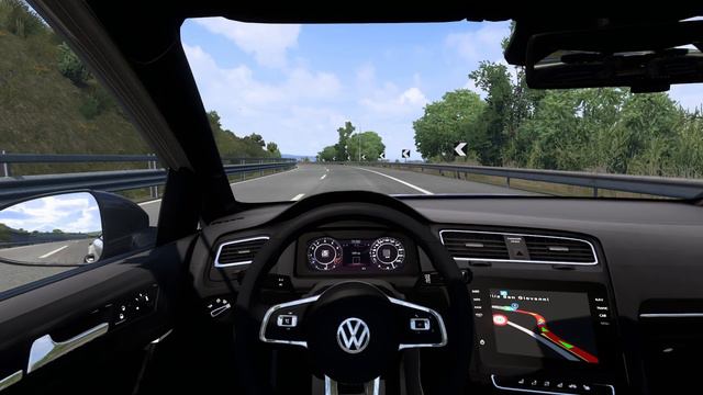 Volkswagen Golf R Line 7.5 2018 (ETS2 1.49) | Euro Truck Simulator 2 | ETS 2 | Car Mod смотреть онлайн