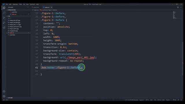 Cool Hover Effect with HTML and CSS (No JavaScript) смотреть онлайн