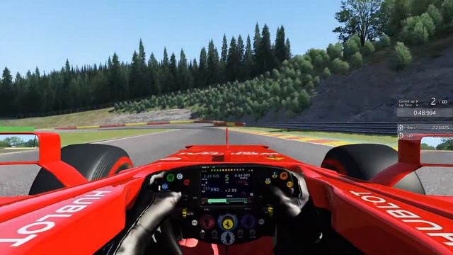 Assetto Corsa ACFL F1 2017 ( SPA 1.45.6 ) No Assist смотреть онлайн