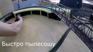 Макет железной дороги с начала#7 ДОДЕЛАЛ РАСКЛАДКУ