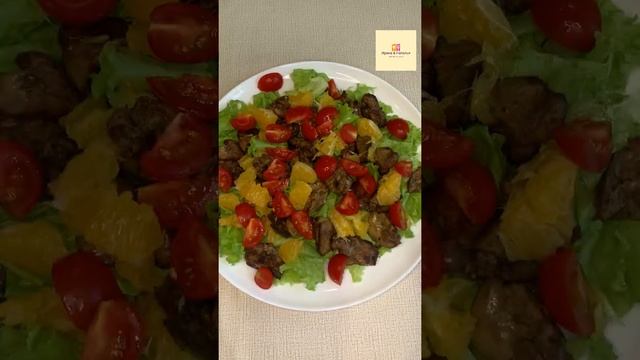 Теплый Салат с Печенью | Готовим Дома Быстро И Просто смотреть онлайн