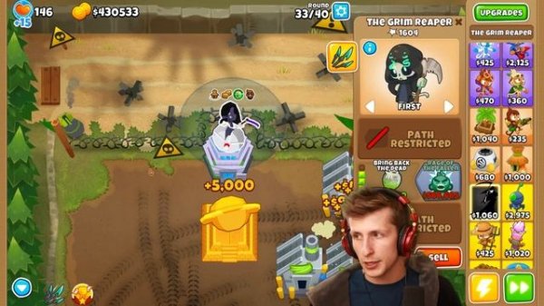 The Grim Reaper has a SCARY Glitch in BTD 6!