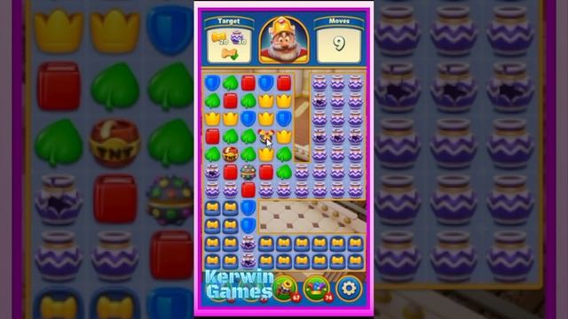 Royal Match Level 1032 - No Boosters Gameplay смотреть онлайн