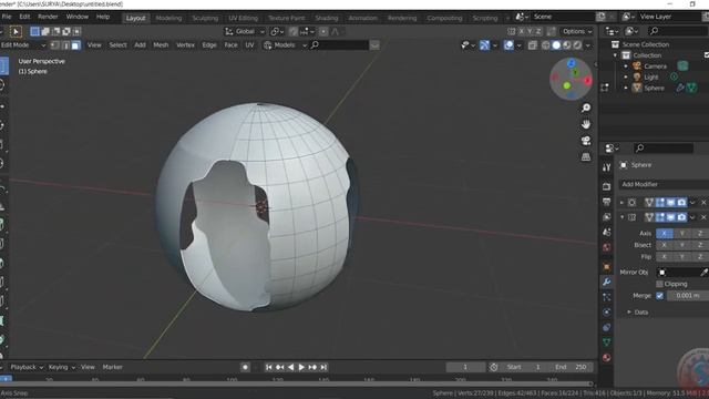 HARDSURFACE MECHANICAL PART - SCIFI SPHERE MODELLING || BLENDER 2.9 || TUTORIAL#7 смотреть онлайн