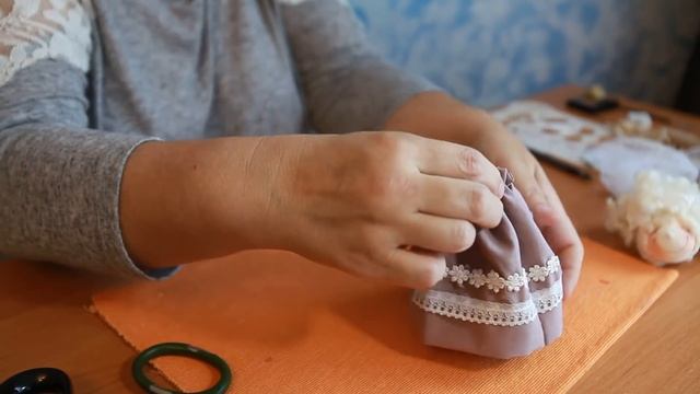 Интерьерная кукла "Фея на зонтике" своими руками. смотреть онлайн