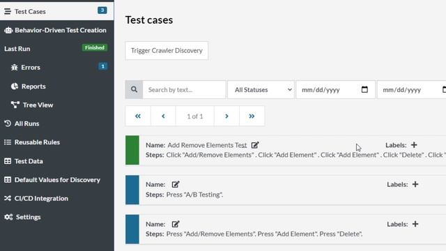 The Internet Heroku App Demo: Click 2nd 'Delete' button with testRigor смотреть онлайн