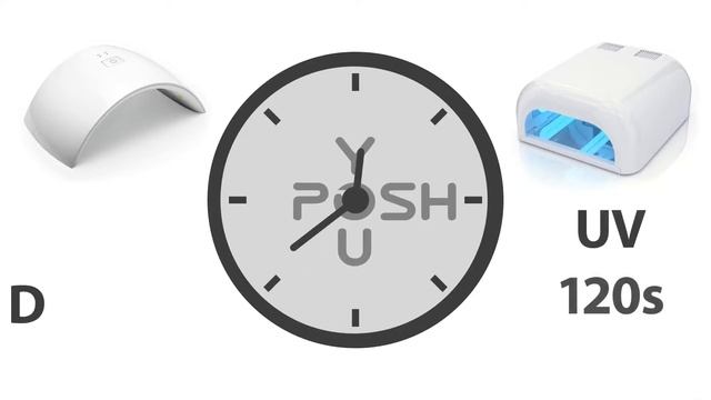 Дизайн ногтей:  Нанесение шеллака.  Гель лак You Posh 450