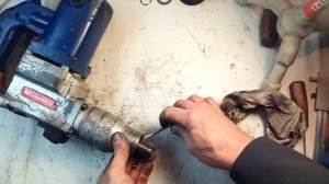 Ремонт перфоратора своими руками, нет вращения, слабый удар