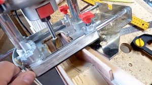 сверлим отверстие под углом фрезером