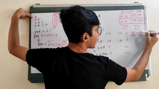 Trick to solve Java triangle loop pattern | Alphabet pattern | Part-7 | How to solve java patterns смотреть онлайн