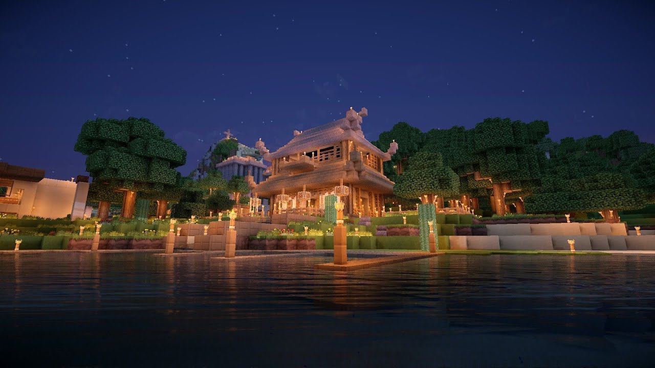 Медитация в MINECRAFT #ДУО #SOLO #SURVIVAL #MINECRAFT RTX