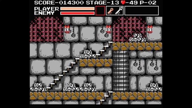 Vampire Killer на Yamaha MSX2. Прохождение без комментариев.