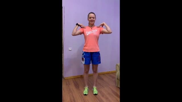 Утренняя зарядка с МС по биатлону Калининой Любовью, специально для МАОУ 