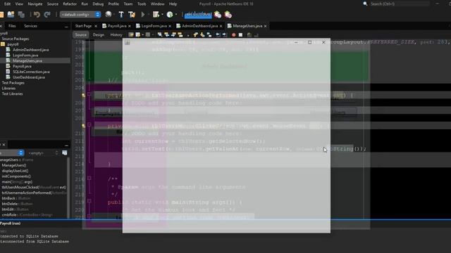 JAVA SQLite - Employee Payroll & Loan Management System - Part 14 | Populate inputs on item click смотреть онлайн
