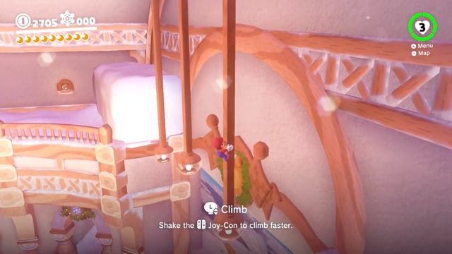 Super Mario Odyssey - Snow Kingdom Moon #08 - Shining in the Snow in Town смотреть онлайн