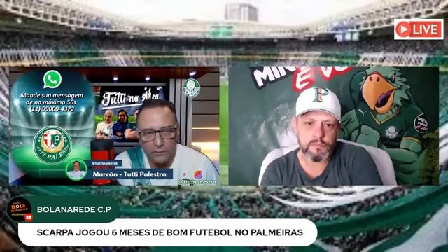 ? LIVE PVC REVELA SITUAÇÃO DE SCARPA NO PALMEIRAS, BRASILEIRÃO SERÁ DECIDIDO AMANHÃ смотреть онлайн