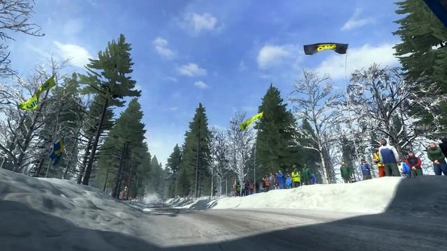 DIRT RALLY v1.0 | VW POLO WRC - Default setup | SWEDEN смотреть онлайн