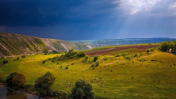 Moldova allowed guards from the United States into the country.