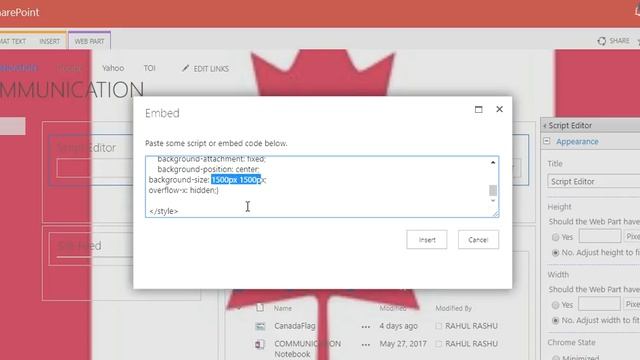 Background Image in SharePoint Sites смотреть онлайн