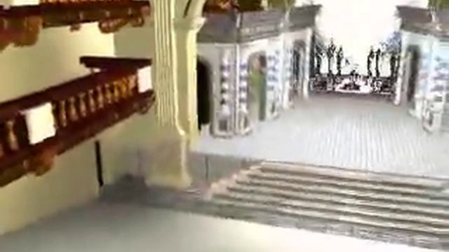 Компьютерная модель театра Пале-Рояль (вид с королевских мест) смотреть онлайн