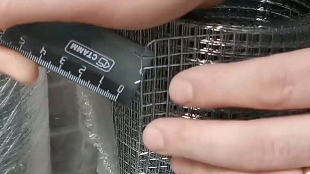 Сетка от грызунов сварная оцинкованная 6х6мм, толщина 0.5мм смотреть онлайн