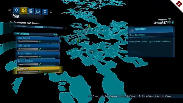 Borderlands 3 Skywell 27 Challenge Guide on Promethea with Eridian Writings смотреть онлайн