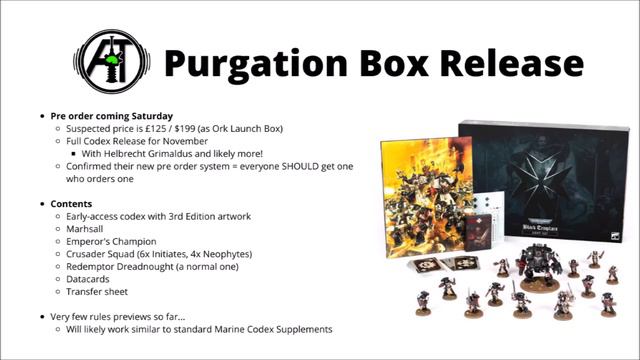 Black Templars Release this Week - Purgation Army Box смотреть онлайн