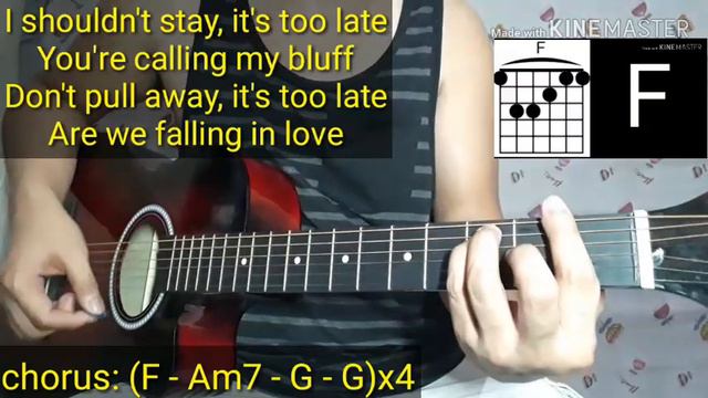 Are We Falling In Love Guitar Cover | Guitar Chords Tutorial | normanALipetero смотреть онлайн