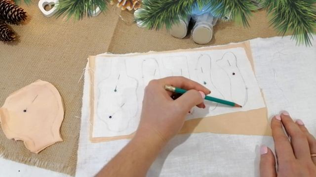 Дед Мороз текстильная кукла, своими руками\ DIY Santa Claus\ Мастер класс смотреть онлайн