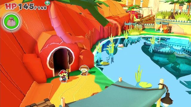Прохождение Paper Mario: The Origami King #29 - Что скрывает солнце смотреть онлайн