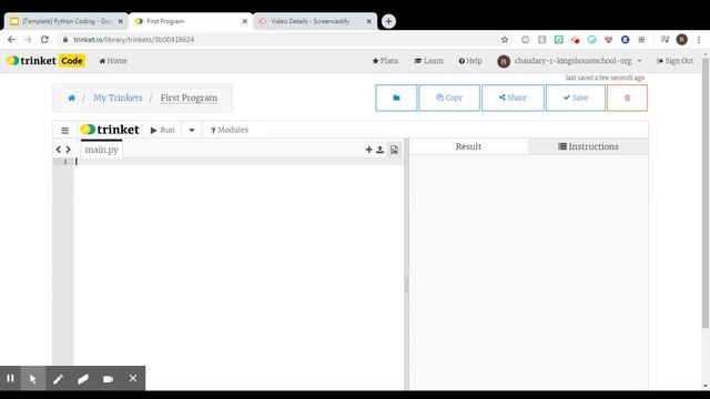 Y8 Python Lesson 1 V2 смотреть онлайн