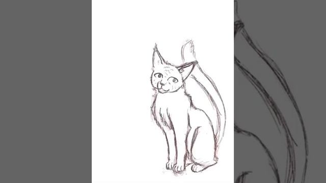 Рисую из себя Кота Воителя? на iPad Pro 2018| blinchik art смотреть онлайн