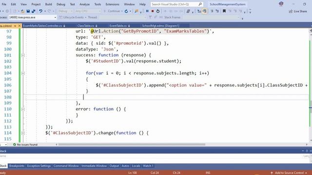 School Management System Part 86 Exam Setting Teacher Time Table Setting Event Setting Form in C смотреть онлайн
