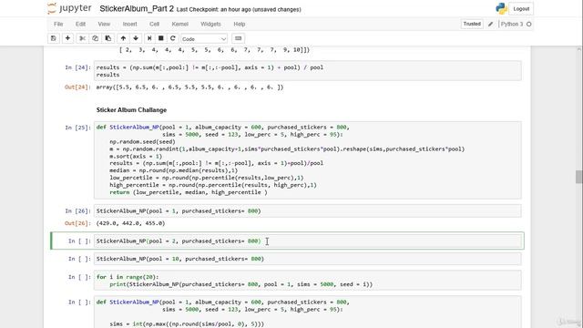 Simulating Real World Problems with Python (5 Solution Part 4) смотреть онлайн