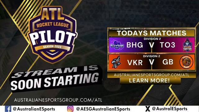 BHG vs TO3 + VKR vs GB|Quarter Finals | ATL Rocket League 2023 Pilot Season | Division 2 смотреть онлайн