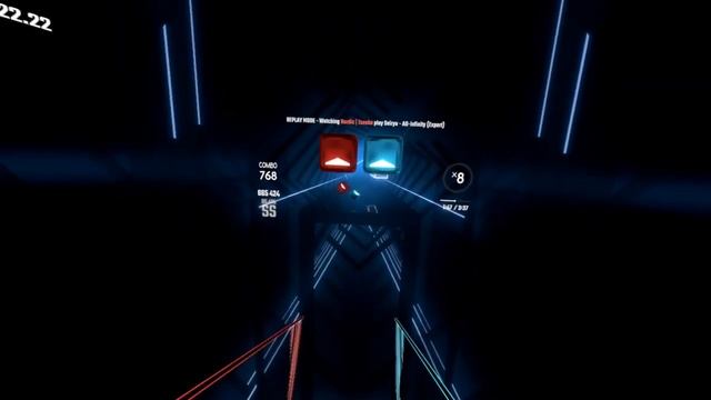 Beat Saber | Tseska | Seiryu - AO-Infinity [Expert+] FC #1 | 95.4% смотреть онлайн