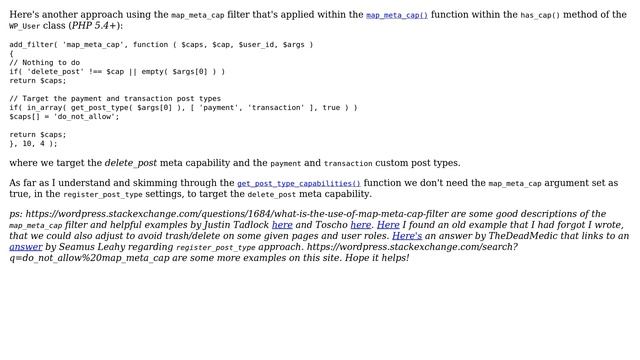 Wordpress: Prevent trash/delete action on specific post types (3 Solutions!!) смотреть онлайн