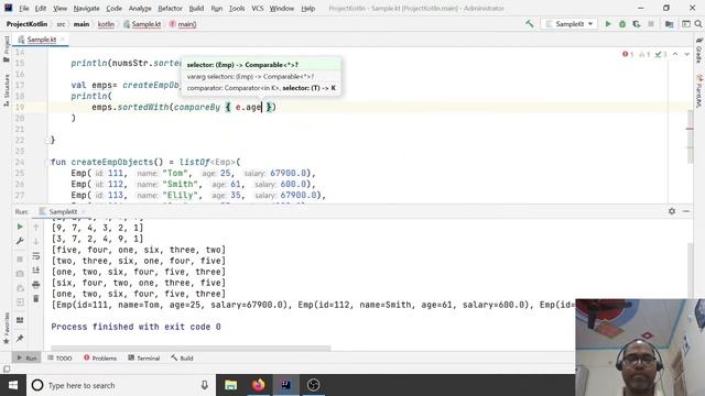 Kotlin Collections Ordering Natural Custom Reverse Aggregate reduce﻿ :: Kotlin Tutorial – Part - 17 смотреть онлайн