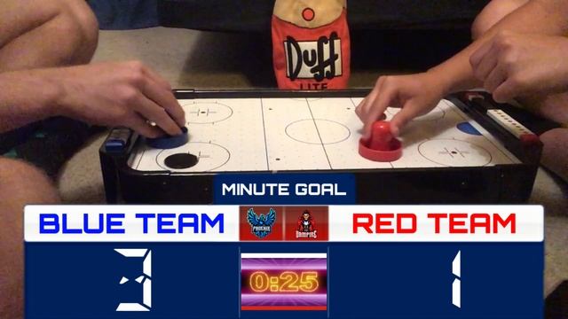 Blue V Red - 2020 Miniature Air Hockey™ - Season 1 All-Star Preliminary смотреть онлайн