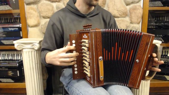 BELTMELGP - Paduk Beltuna Melodeon Diatonic Accordion G 10 2 $2999 смотреть онлайн
