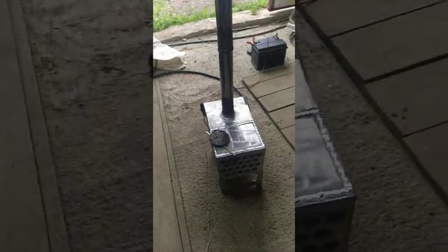 Теплообменник в зимнию палатку, инфракрасная Горелка на 4.6 кв смотреть онлайн