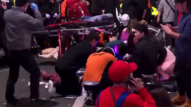 Itaewon halloween stampede seoul korea 2022 - pray for korea смотреть онлайн