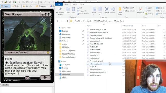 How to Fix your Magic Set Editor Fonts | Easy Solution | Custom Cards MTG смотреть онлайн